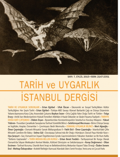 Tarih ve Uygarlık - istanbul Dergisi Sayı: 7
